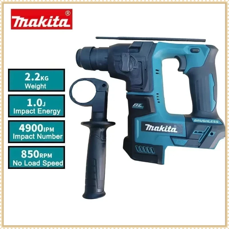 

Makita Original Brushless Hammer Cordless 18V Electric Hammer Lithium Battery Wireless Drills Power Tools