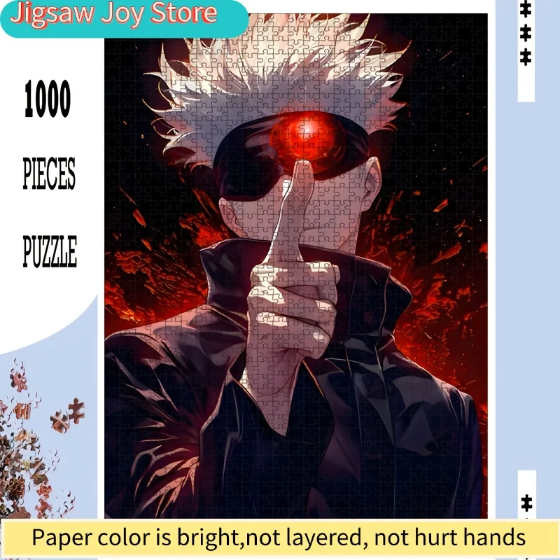 

1 Box of of Popular Anime Puzzle 50*70 Cm/19.7*27.6 Inches, Adult Vitality Large Puzzle, Production Fun, Suitable for Home Dec