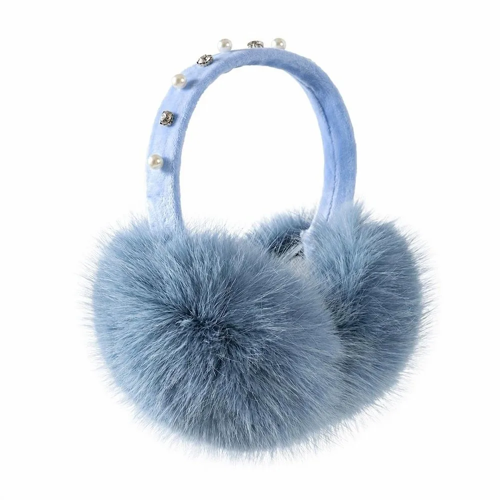 Gifts Faux Fur Earmuffs Soft Foldable Winter Earmuffs Ear Covers Cold Weather Wear