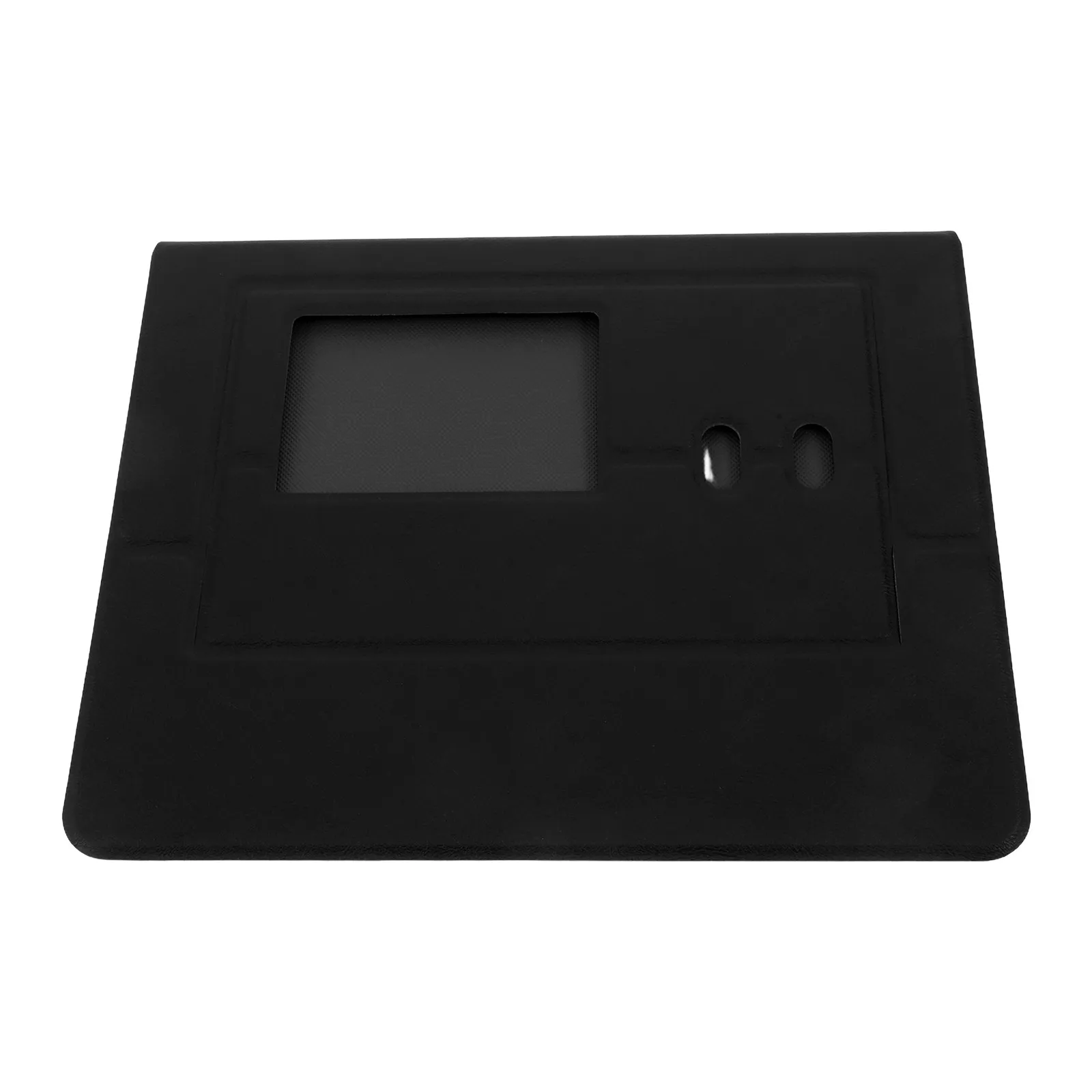 Portable Foldable Laptop Mouse Pad Travel Office School Business Mousepad Phone Pen Holder Nonslip PU Computer Pad
