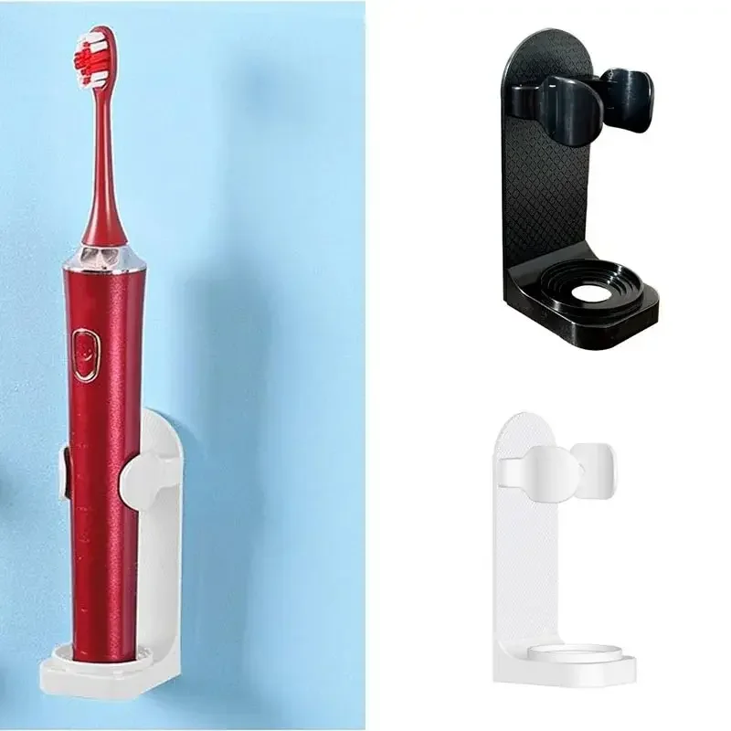 Electronic Toothbrush Holder Wall Mounted Adhesive Toothbrush Holders Toothbrush Organizer to Saving Space and Keep Drying