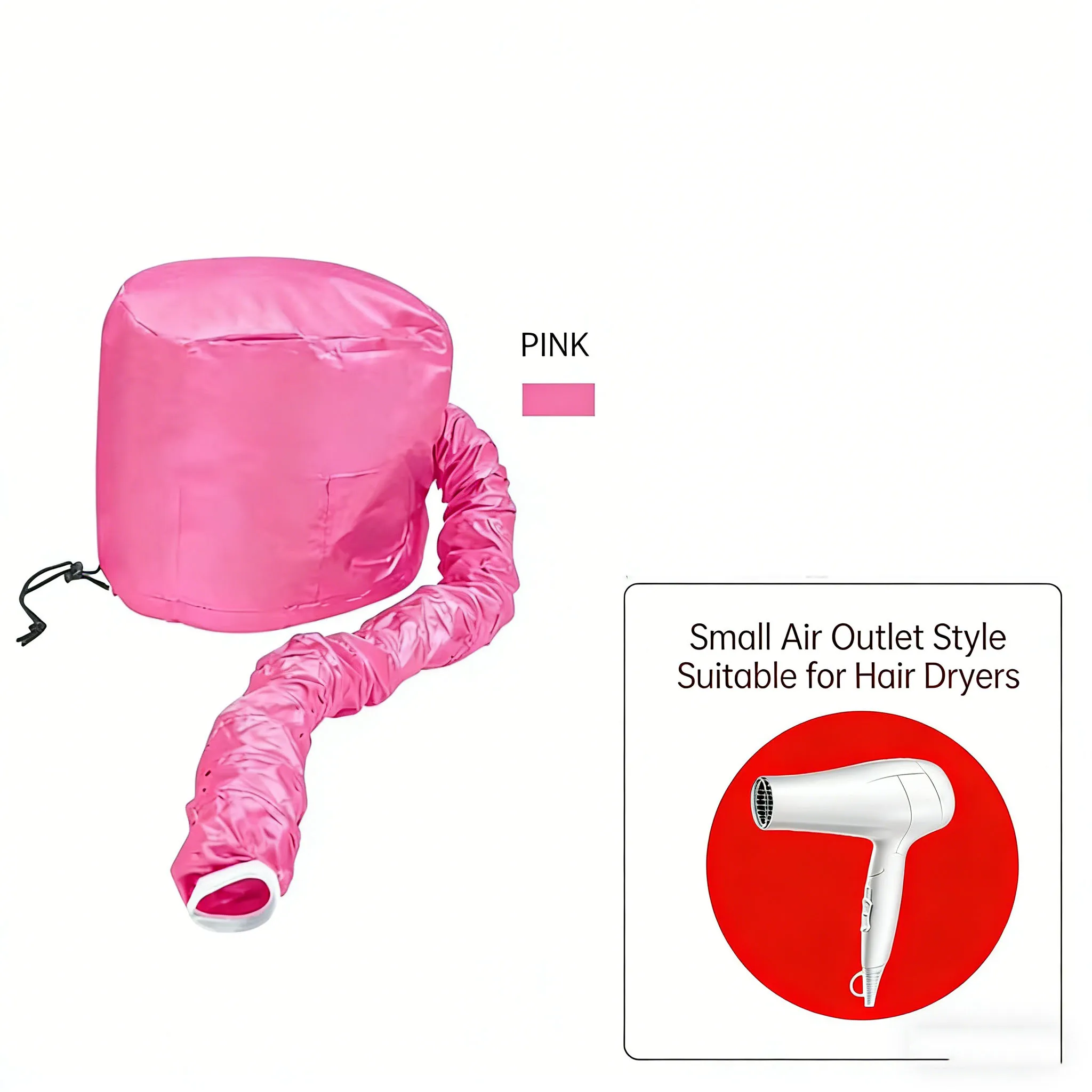 Portable Hair Dryer Hat, Quick Dry Cap