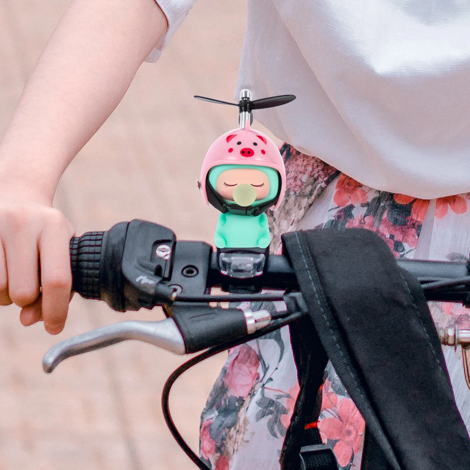 

1pc Creative Detachable Ornament Reusable Bike Motorbike Accessory Decoration Travel Essential Adorn