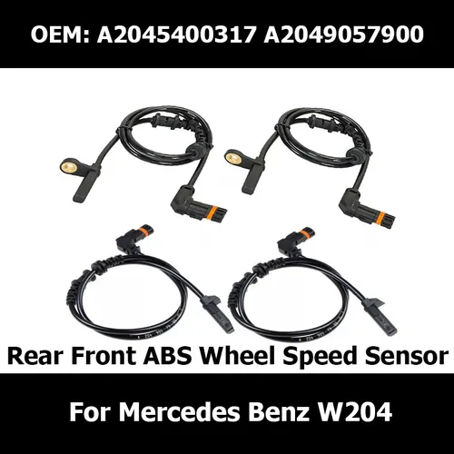 Sensor de velocidad de rueda delantera trasera ABS A2045400317 A2049057900 para mercedes-benz Clase C C204 S204 W204 2045400317 2049057900