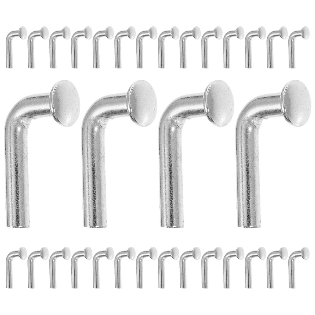 

70pcs Galvanized Sturdy Iron Pallet Rack Safety Pin Pallet Rack Drop Accessories Long Performance Warehouse