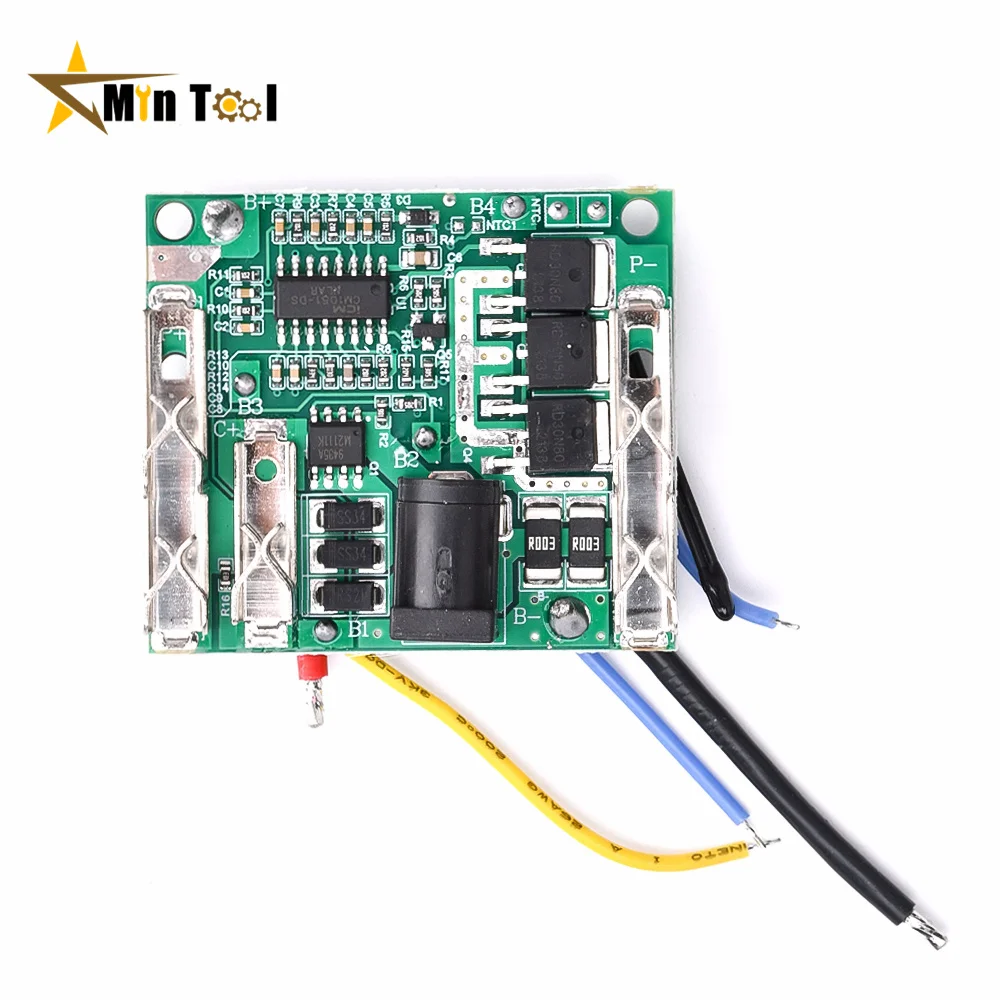 5S 5 Serial 18V 21V 20A Li-Ion Lithium Battery Charger Protection Board Module Pack Circuit Board BMS Module  Power Tool Module