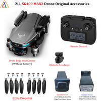 ZLL SG109 MAX2 Drone Body / Remote Control / Obstacle Avoidance Propeller Quick Release Props Blade Spare Parts Toys Accessories