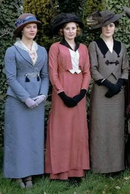 Adult Women Downton Abbey Cosplay Costume Outfits Victorian Edwardian Lady Dress Set Theater Reenactment Costume