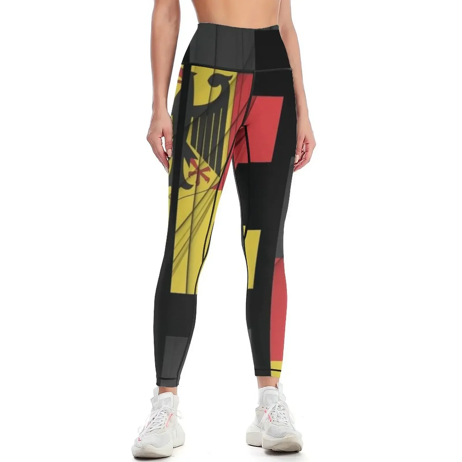 

DE - Deutschland Flag Leggings Women sportwear Women's gym for fitness Women's pants Womens Leggings