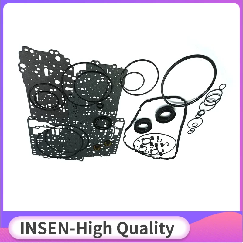 INSEN 1Set A6LF1 A6LF2 A6LF3 Replacement Transmission Overhaul Clutch Friction Rebuild Kit