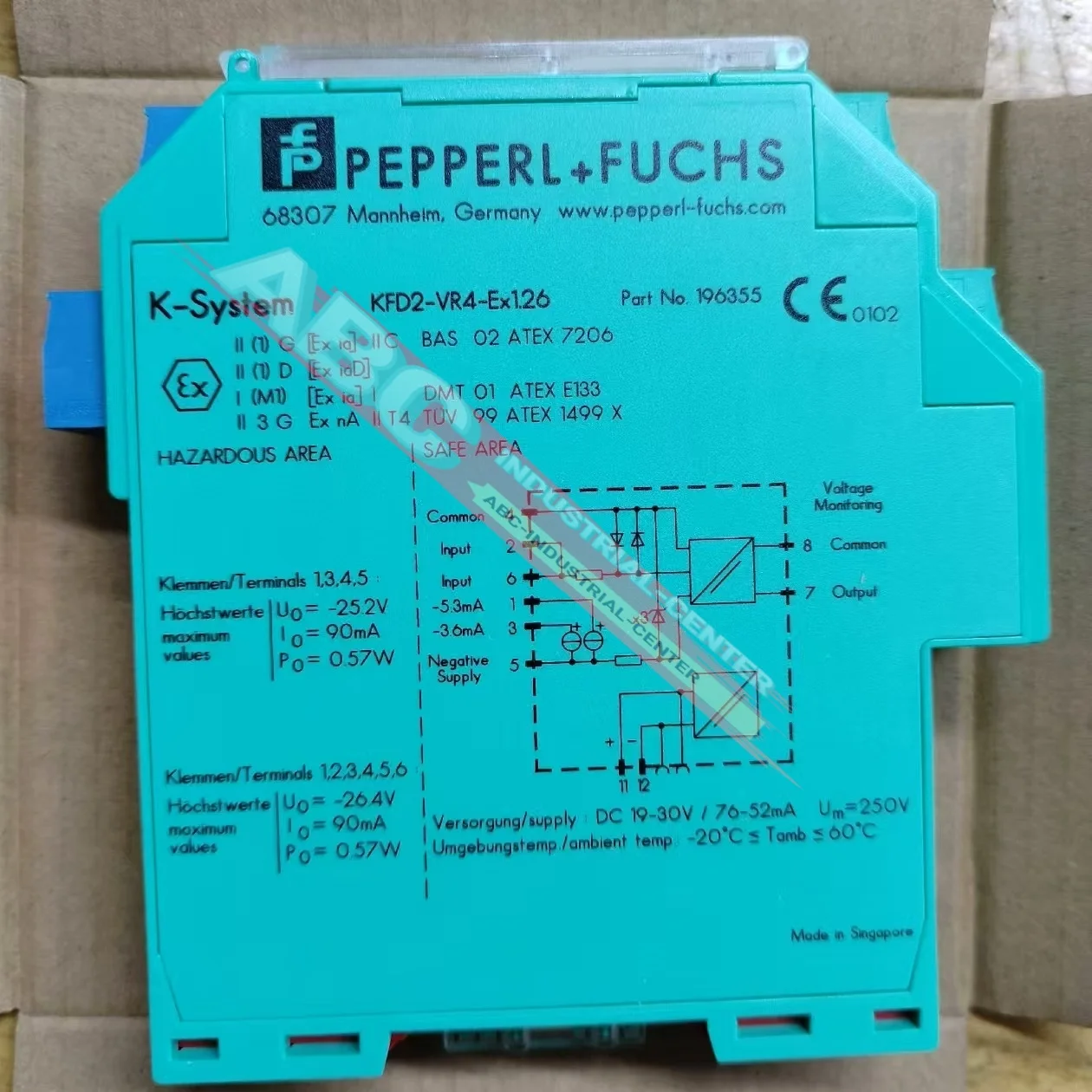 

Safety barrier KFD2-GUT-EX1.D RL28-55-Z/49/76A/82B/116 brand new