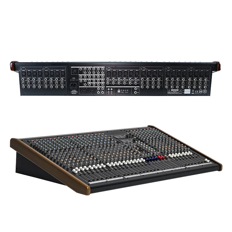 Factory Professional Metal 32-Channel DJ Control Audio Mixing Console with Built-In Effects Full EQ Custom Loops USB Recording
