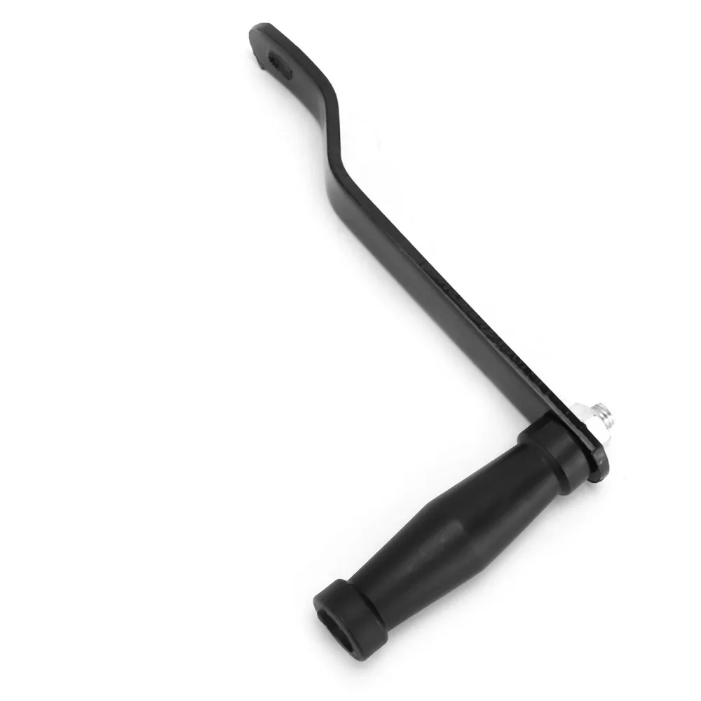 

Сверхмощная стальная ручка лебедки ABS Универсальная ручка лебедки для лодки Черная ручка лебедки прицепа Прицеп для лодки