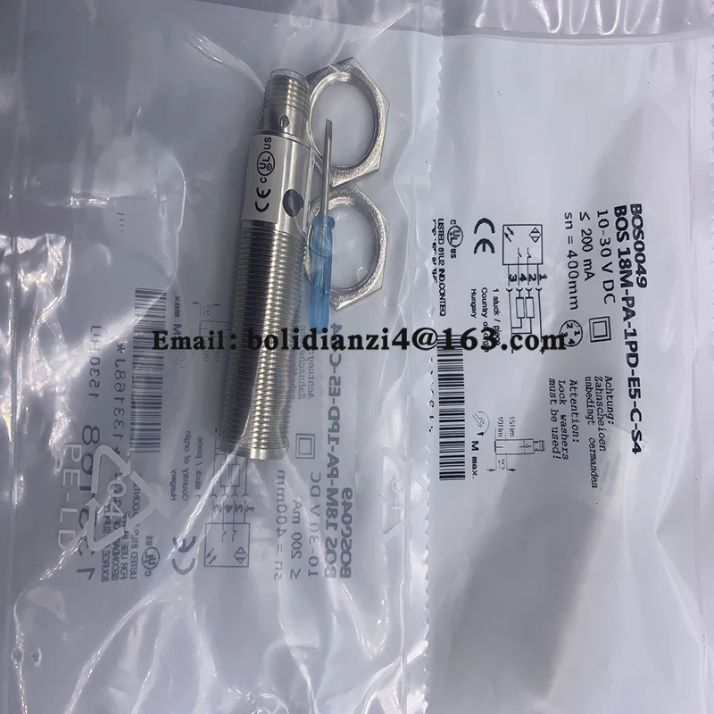 Original sensor BOS0049 BOS 18M-PA-1PD-E5-C-S4 BOS0045 BOS 12M-PS-1PD-S4-C In stock