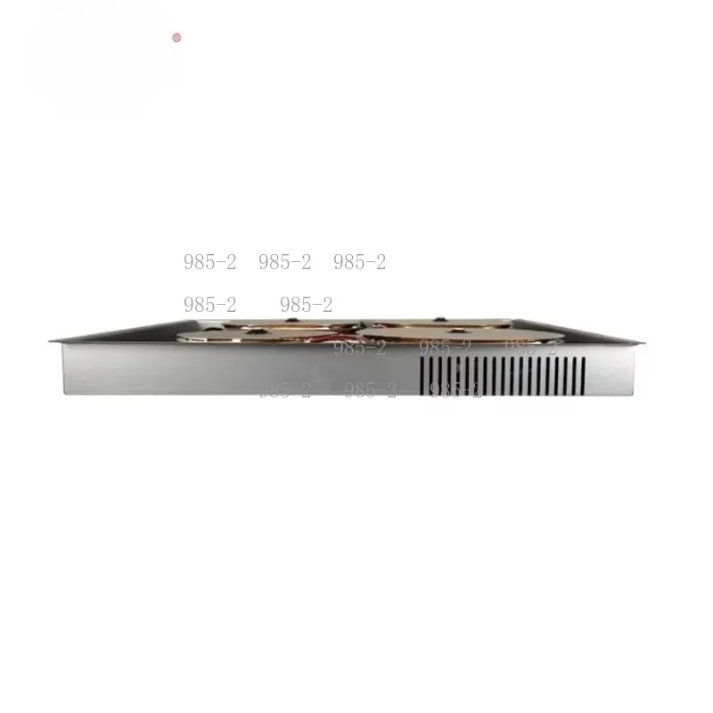 Kitchen Hidden Induction Cooktop, Built-In Invisible Magnetic Ceramic Stove, Stainless Steel Touch Panel Design