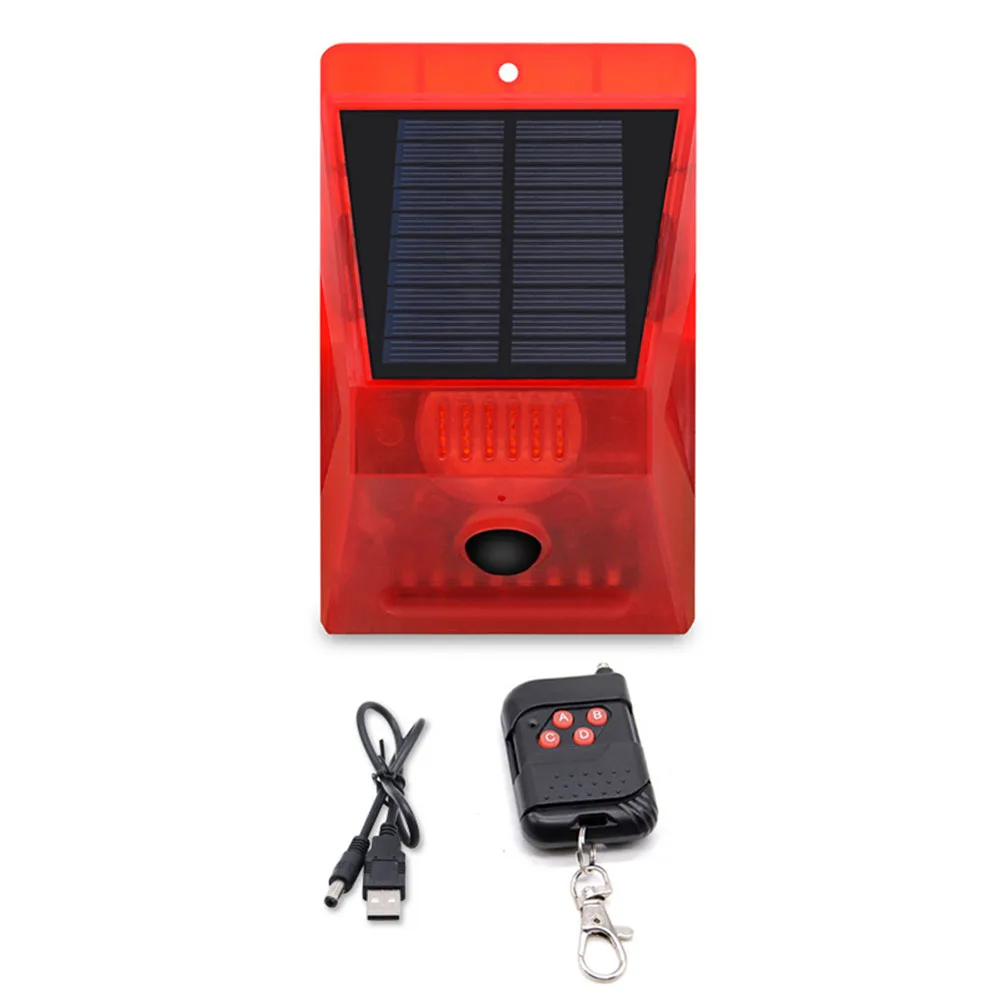 

USB Charging Alarm Infrared Sensor Light Alarm 3 Modes Customization Adjustable Volume Cyclic Alarm Flashing Alarm