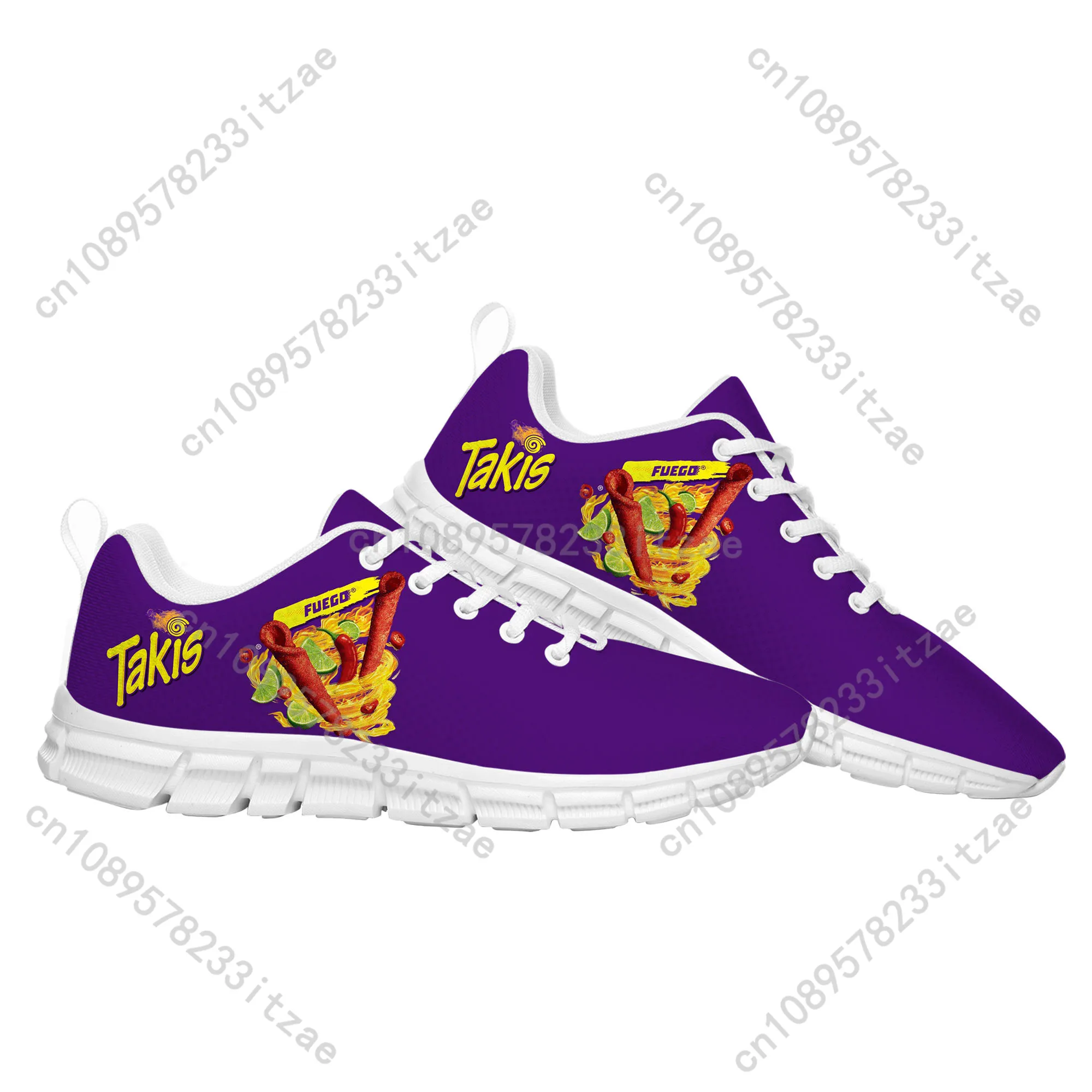 Funny Chips Takis Food Snack Sports Shoes Mens Womens Teenager Sneakers High Quality Casual Sneaker Custom Shoes view 3