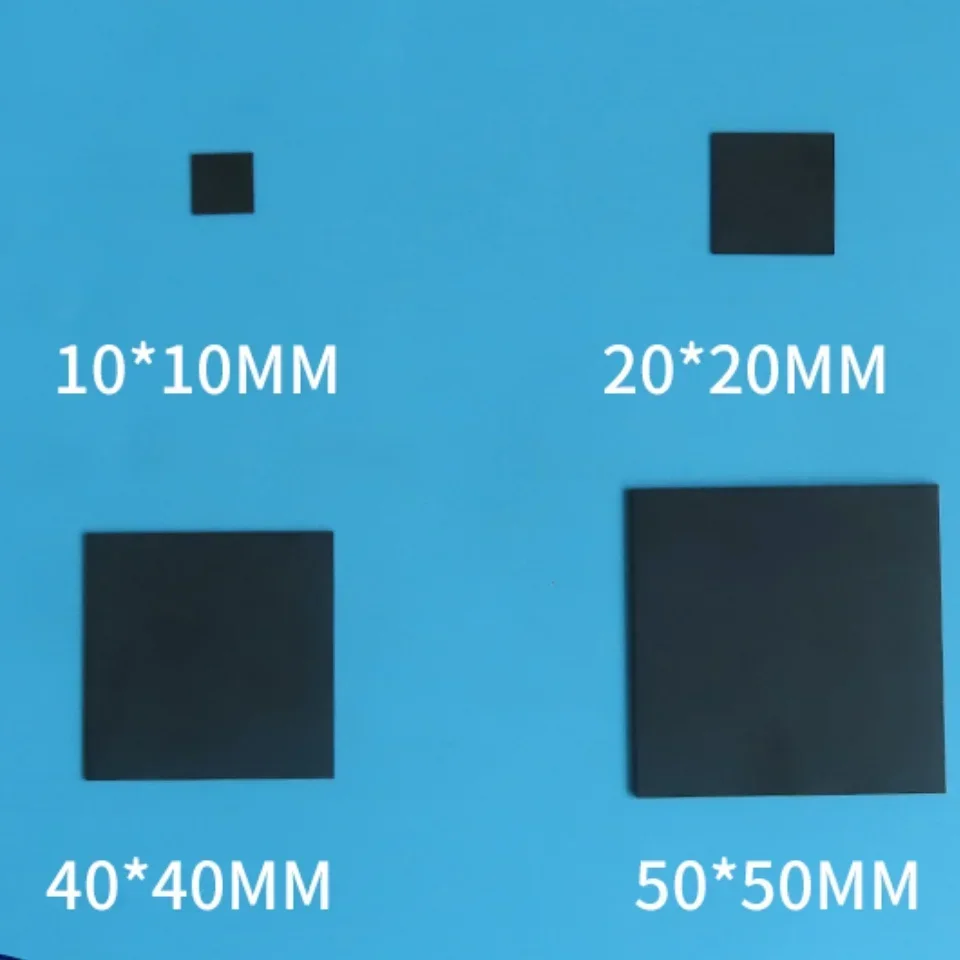 Si3n4 křemík nitridu keramika aršík 10x10/20/50mm ultratenké vysoký tvrdost high-temperature odolné tepelný izolace