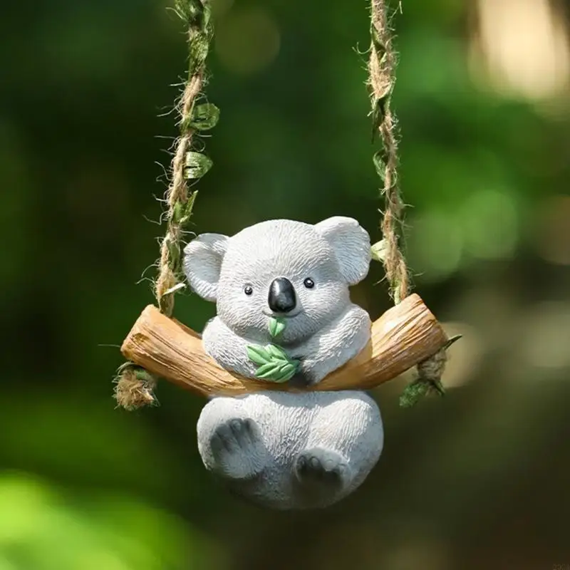 23GA Space Saving Resin Pots Wall Decors Youth Loved Resin Animal Planter Hanging Pendant for Cafes Environment