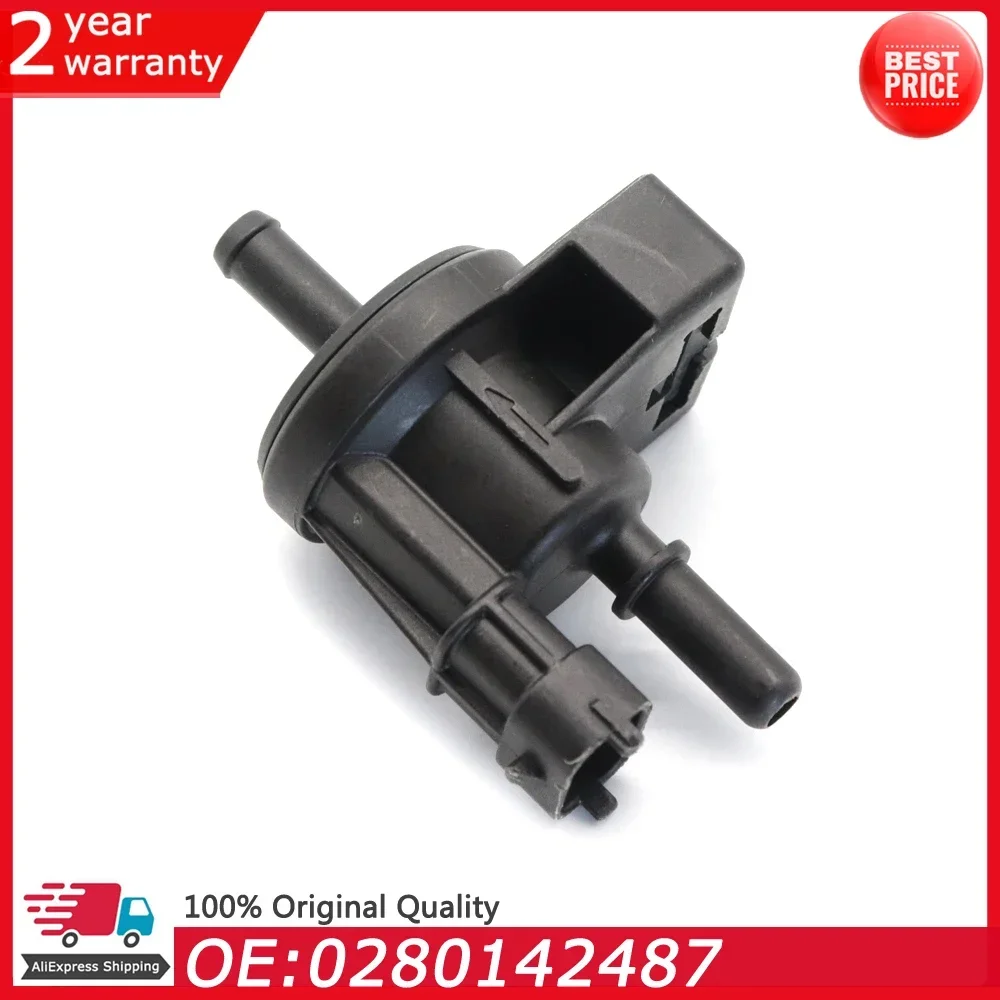 Car Petrol Evaporation Control Purge Solenoid Valve 0280142487 For 2012-2018 Chevrolet Stufenheck For 2010-2018 Opel Corsa D Van