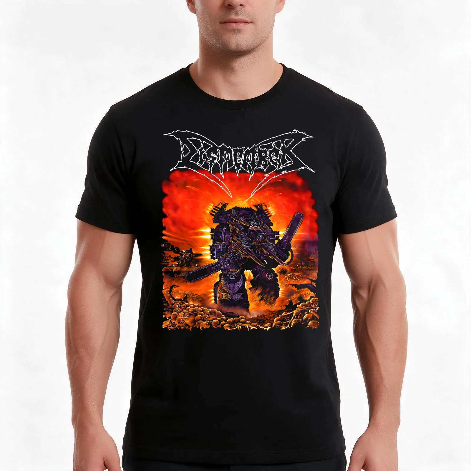 DISMEMBER MASSIVE KILLING CAPACITY T-Shirt Summer Casual Cotton Tee Oversized Streetwear Tops Vintage Graphic Print