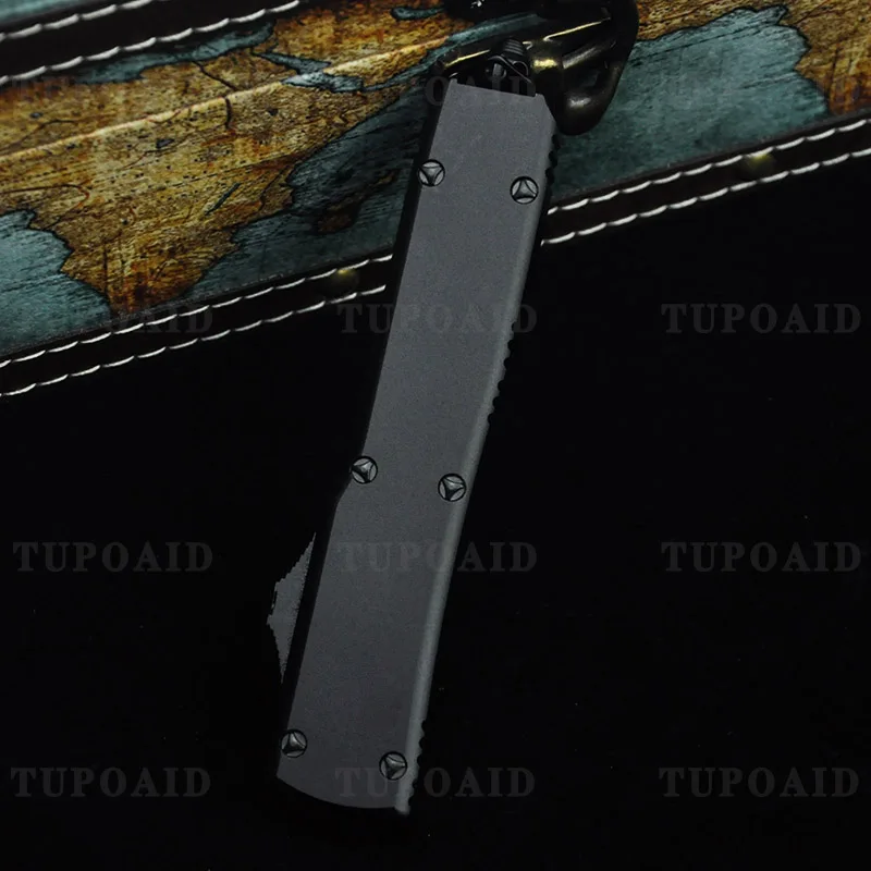 

MICRO UTX-85 OTF MICRO ULTRA TECH D2 Steel Outdoor Camping Hiking Pocket Knives CNC Aluminum Alloy Handle EDC Tools Men's Gifts