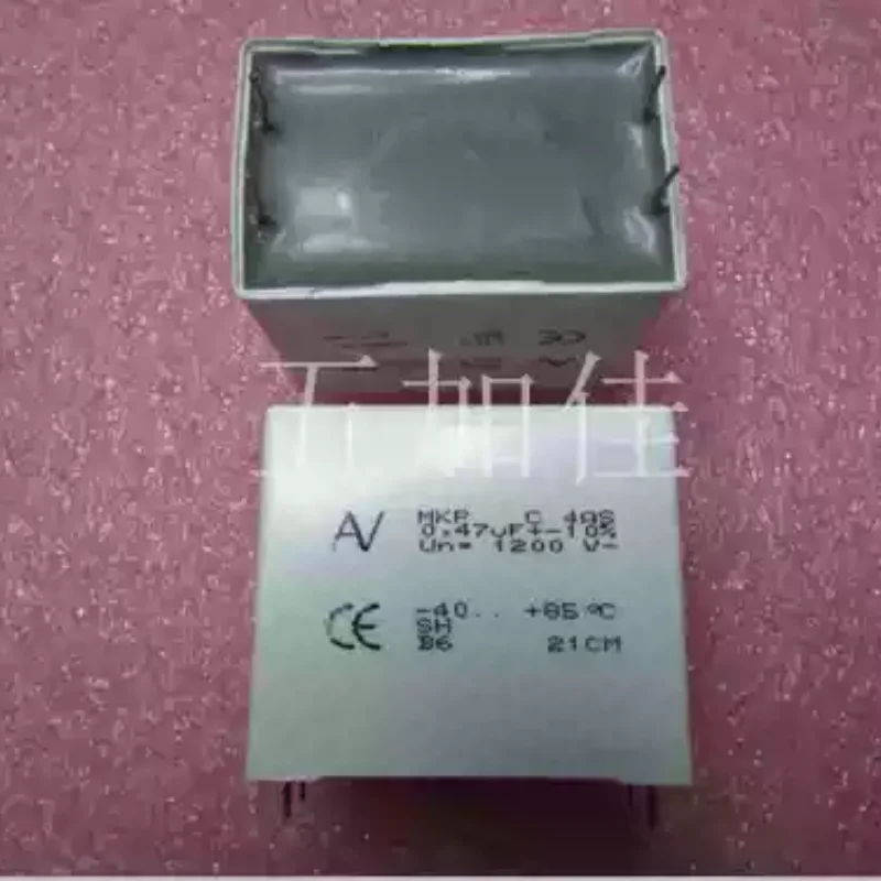 

3-10pcs brand new Italian original box MKP C.4AS 1200V0.47UF 470NF non inductive absorption film capacitor