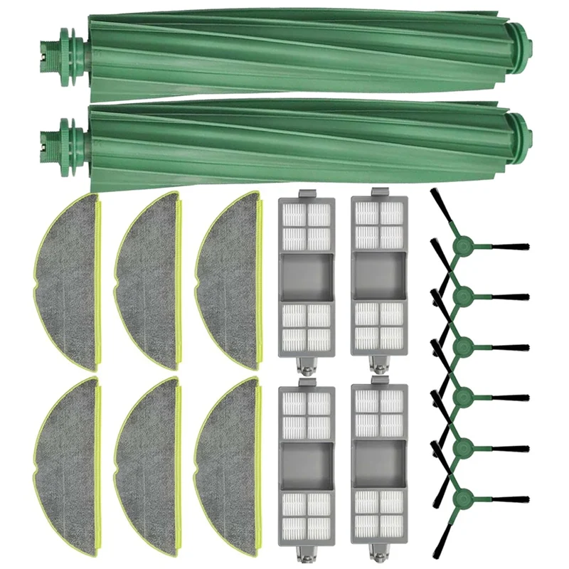 

【Минималистский】Сменный комплект-18 шт. для Irobot Roomba 205, детали пылесоса-основная щетка, боковая щетка, фильтр Hepa,