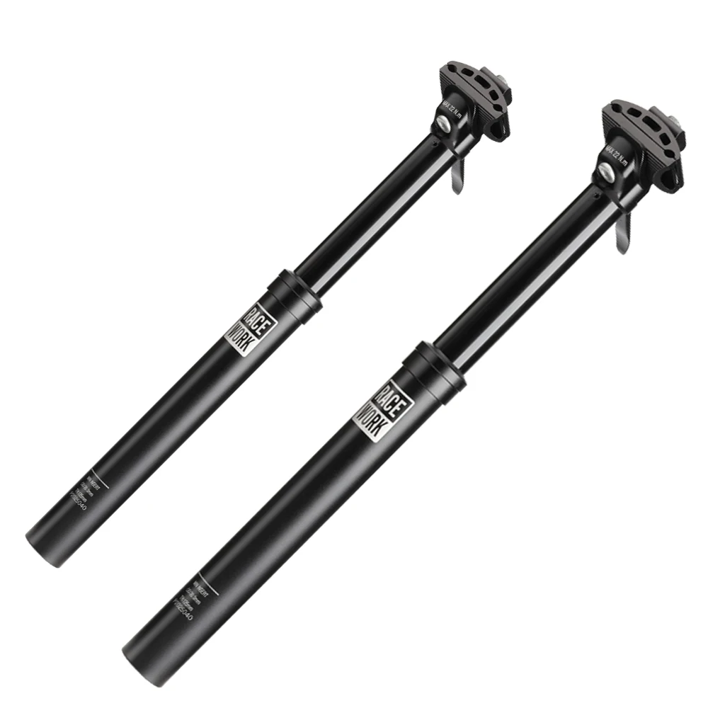 RACEWORK MTB Bike Dropper Seatpost 27.2/30.9/31.6mm Hand Hydraulic Height Adjustable Road Mountain Bicycle Seat Tube
