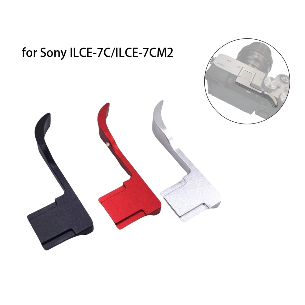 

Metal Thumb Up Grip Camera Hot Shoe Cover for Sony ILCE-7C/ILCE-7CM2 A7C2 A7C Protector Thumb Rest Support Holder Accessories