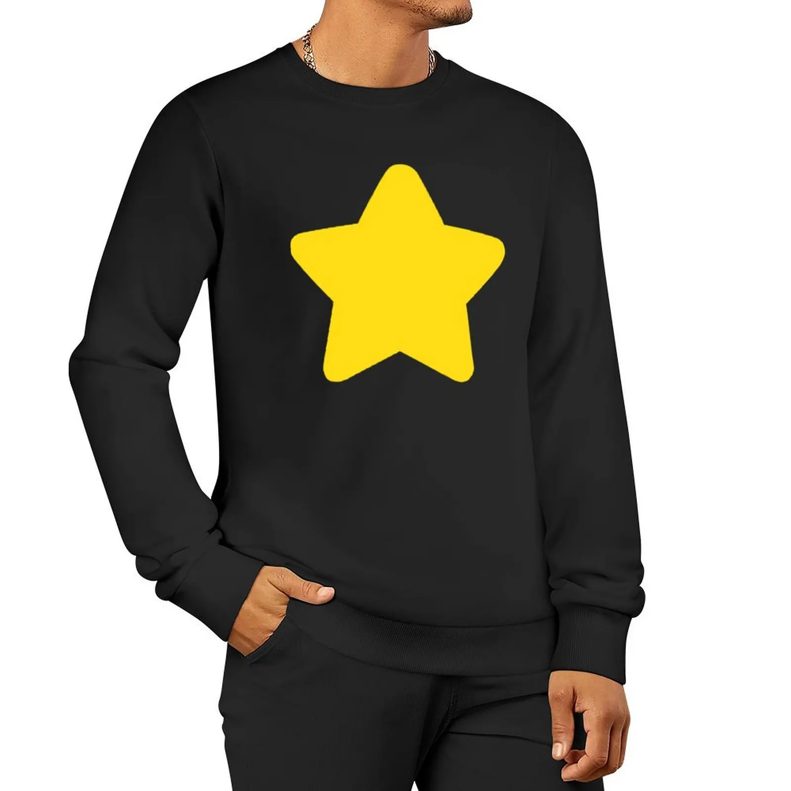 Steven Universe Star Pullover Hoodie clothes for men oversize sweatshirts