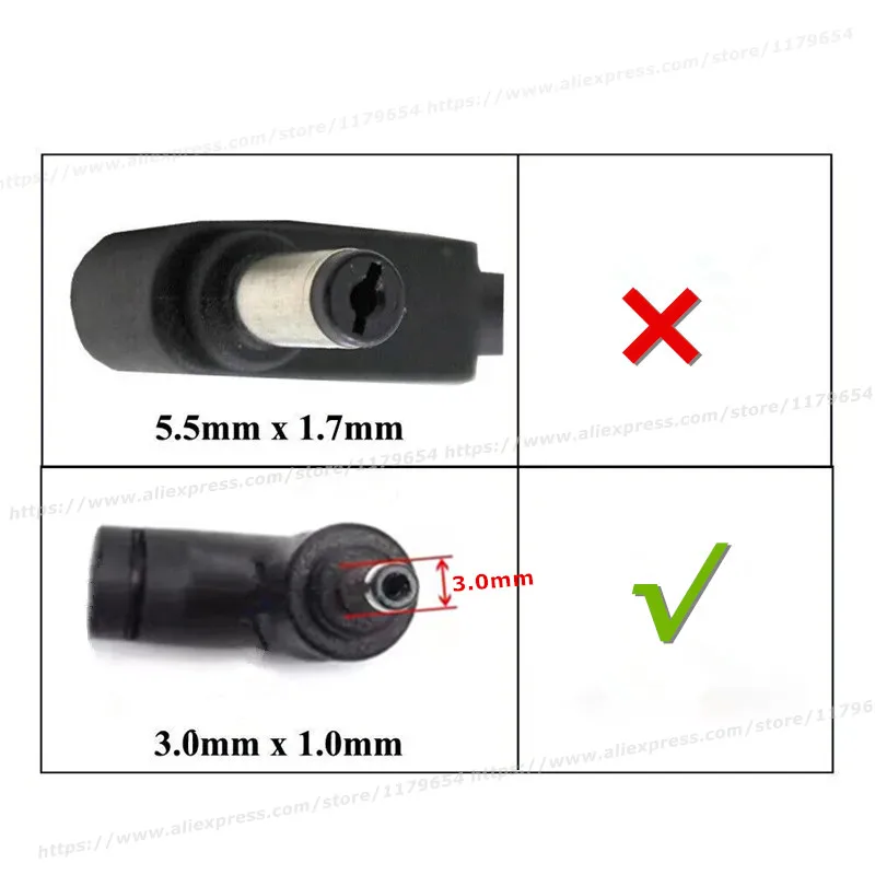 الأصلي 19 فولت 2.37A 45 واط شاحن الكمبيوتر المحمول لشركة أيسر أسباير 3 A315-58 N20C5 محول التيار المتردد لشركة أيسر Chromebook N15Q8 N15Q9 N15Q10 N16P1