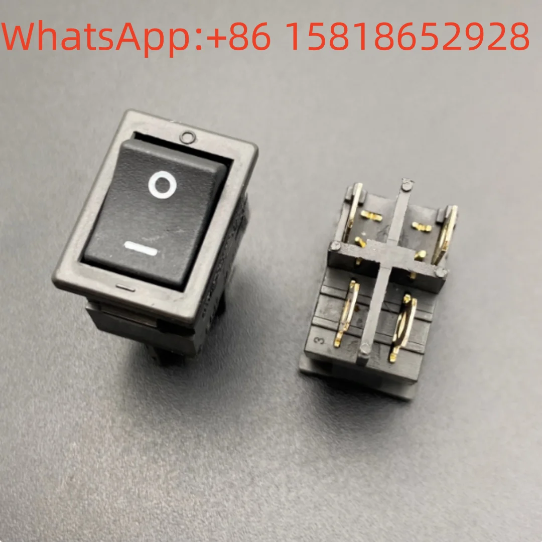 

5 шт. импортная японская кнопка включения питания в форме лодки EDK SE-W2, 4 контакта, 2 положения, кулисный переключатель, 4/30 А, 250 В