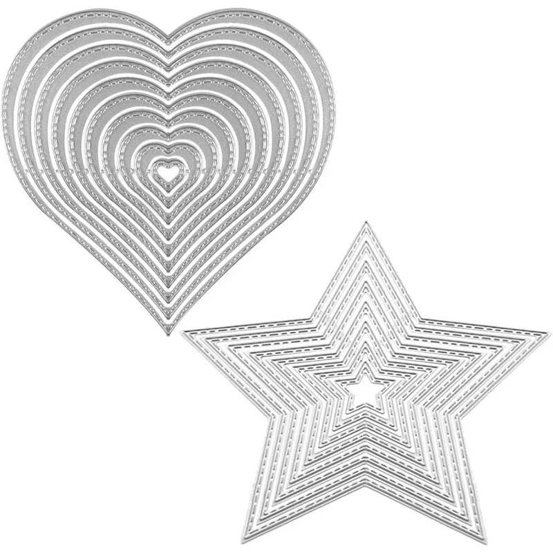 The Year of the Loong  New models  Metal cutting mold  Clipbook  Decorative relief production  DIY  Love, Five pointed Star  Han