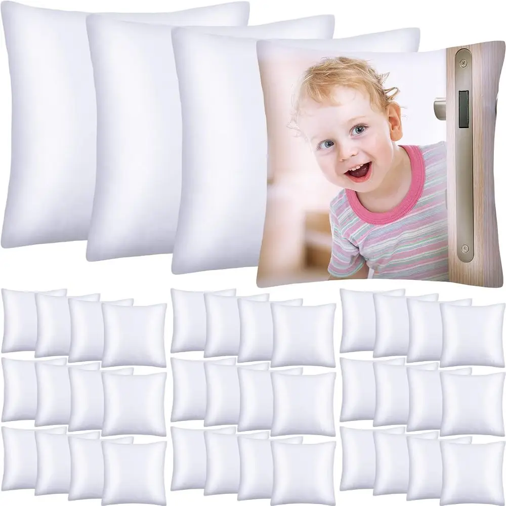 

14x14 Inch Polyester Throw Pillow Covers, Sublimation Print, Invisible Zipper, No Insert