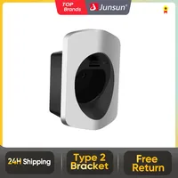 Junsun EV Charger Type 2 Bracket Electric Car Charger Wallbox Holder Connector Socket Plug Mount EV Charger Stand