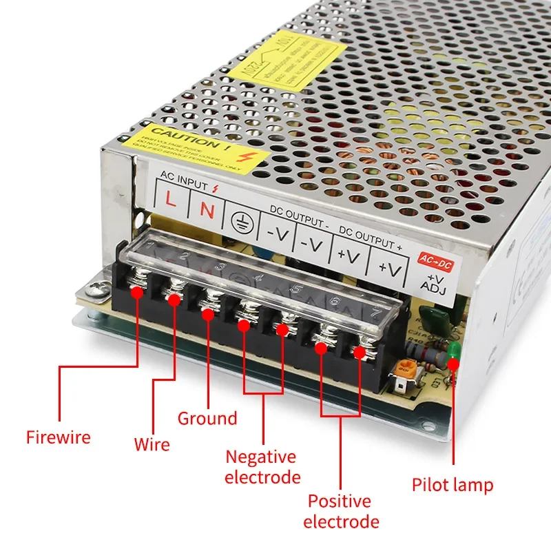 12V Lighting Transformer AC DC 220V TO 12V 24V 1A 2A 3A 5A 6A 8A 10A 15A 20A 30A SMPS Switching Power Supply LAB Power Source