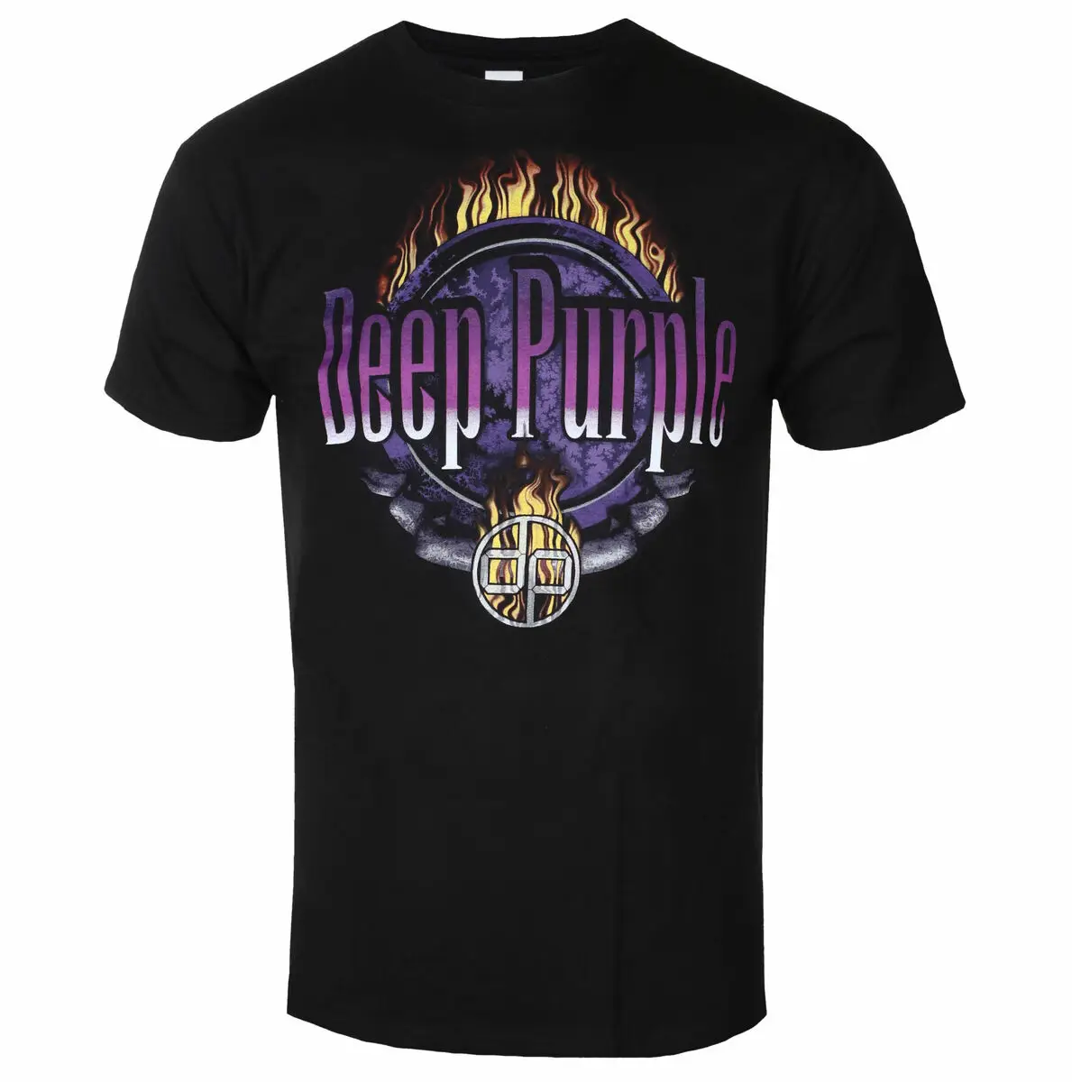 Deep Purple Band Graphic Cotton T-shirt Unisex Summer Short Sleeve Fashion Brand Tee Luxury Casual Vintage Retro Top