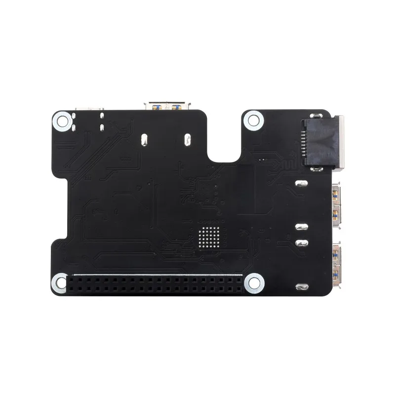 raspberry-pi-5用のpcieからギガビットイーサネットおよびusb-32-gen1-hat、3x-usb-32-gen1、1xギガビットイーサネット、ドライバー不要、プラグアンドプレイ