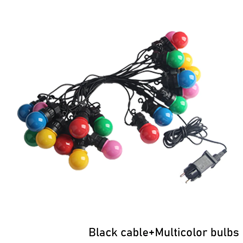 8M/13M/24M Led Globe Ball String Light Straat Kerst Fairy Led Festoen buiten Voor Tuin Achtertuin Party Patio Decor