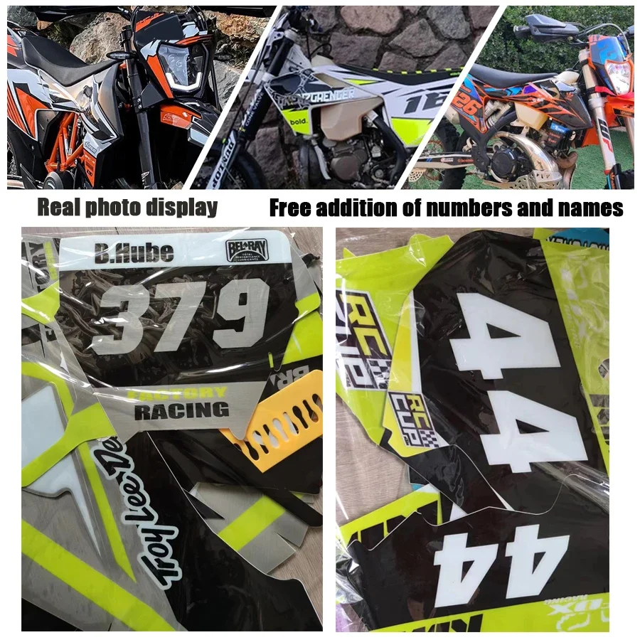 NEW QIDEWIN Electric motorcycle decal pattern kit ForFor SURRON Light bee xs 8.0 offroad Motorcycle stickers