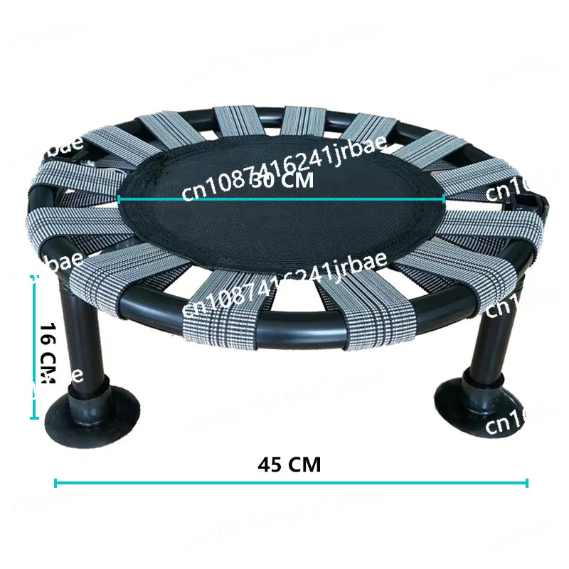 

Мини-батут с максимальной нагрузкой 165 фунтов, складная бесшумная устойчивая кровать для прыжков для детей и взрослых, игра в помещении и фитнес