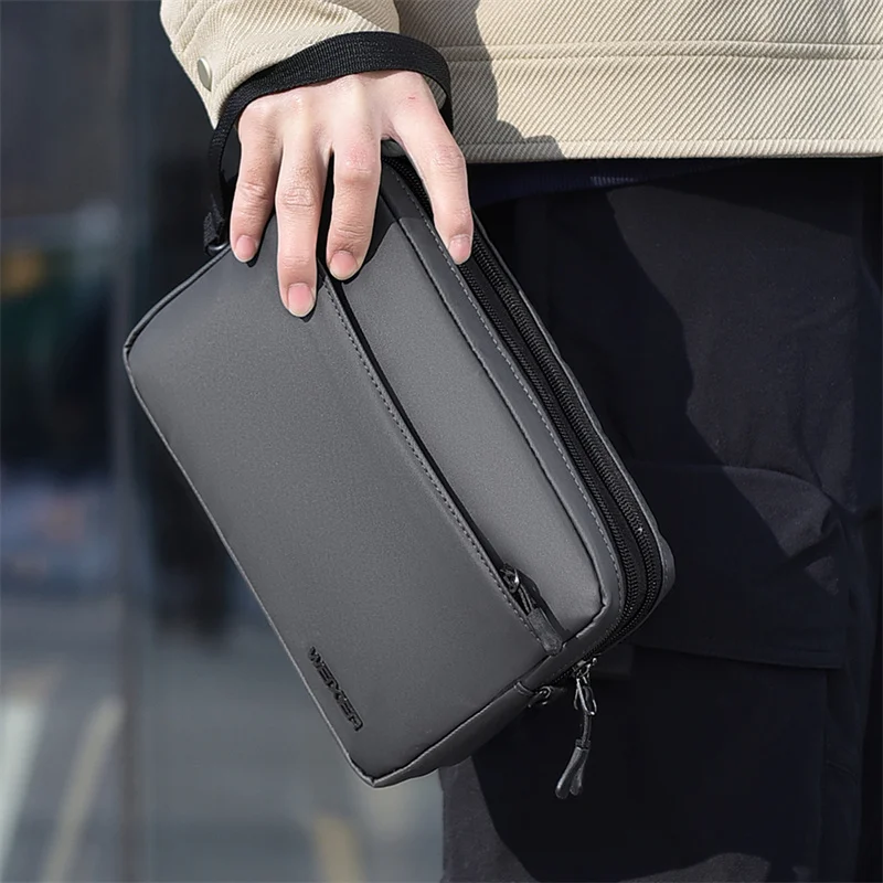 New Men Messenger Bag High Quality Waterproof Shoulder Bag For Men Business Travel Crossbody Bag Male Mini Bag