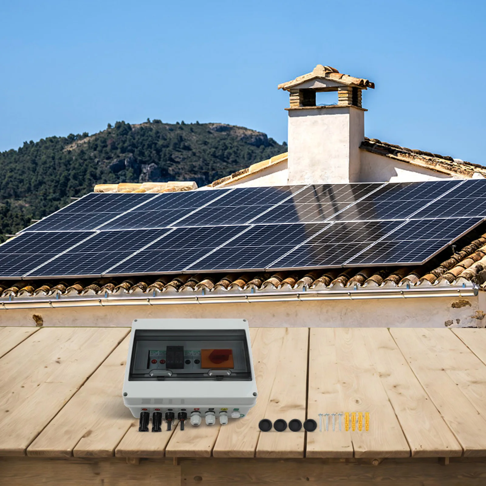 

2 In 1 Out Solar Photovoltaic Combiner Box for 1000V Systems with Robust Over Voltage and Over Load Protection