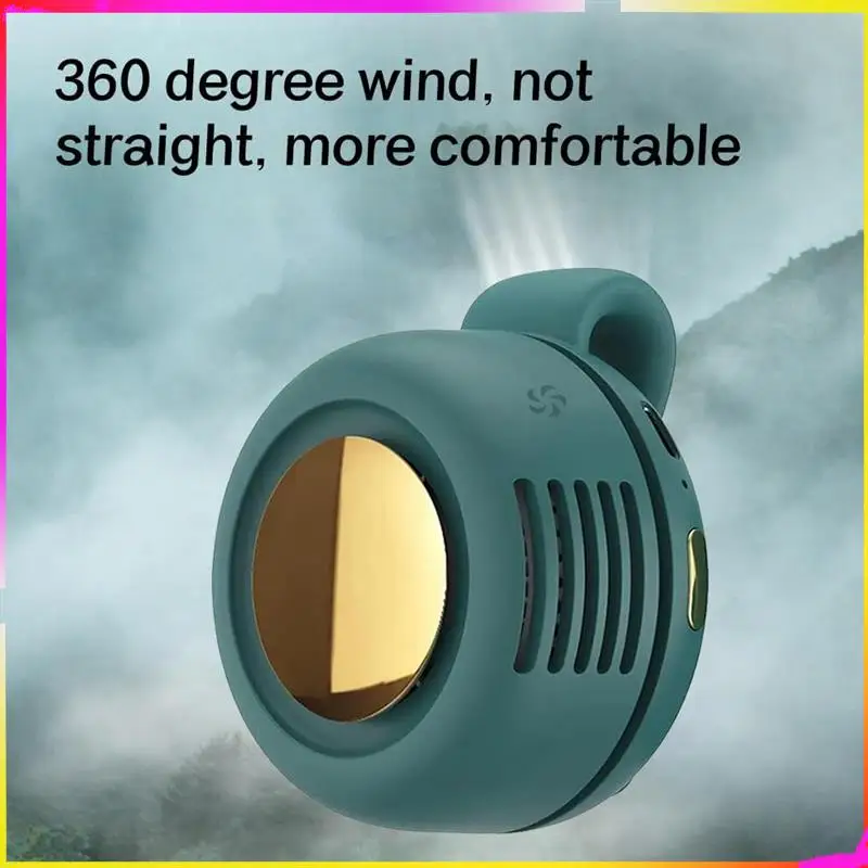 M04K Tailleventilator Riemventilator Clip op de taille Draagbare koelventilator Draagbare tailleventilator Oplaadbaar