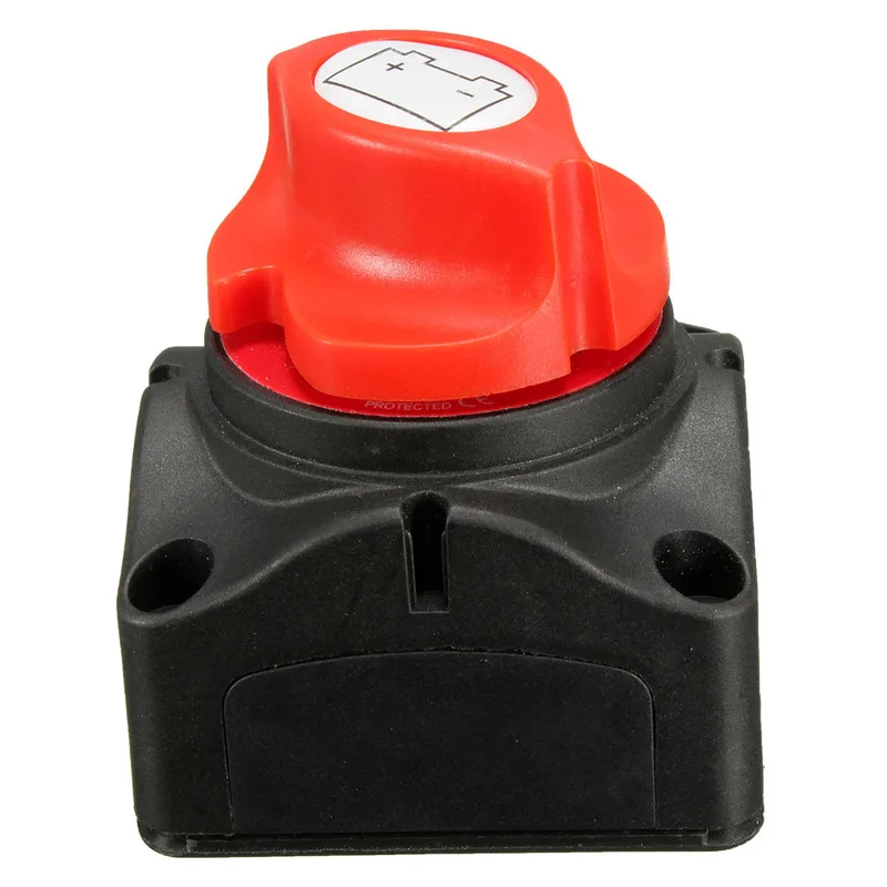 600A High Current Battery Selector Isolator Rotary Cut on/Off Knob Control Device of RV Vehicle Auto Car Replacement Power Parts