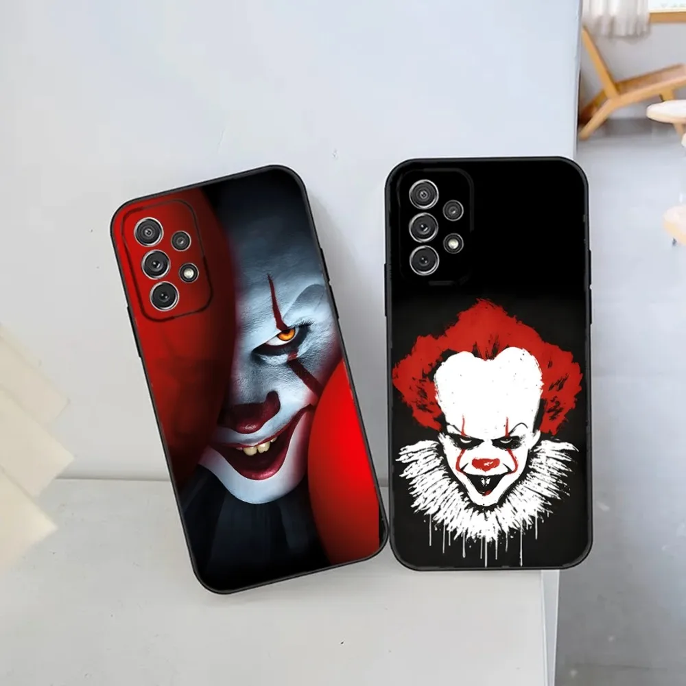 

Pennywise Clown Horror Phone Case For Samsung S21,S22 Ultra,S20,S30 plus,S22 plus,S23,S30 ultra 5G Silicone Cover