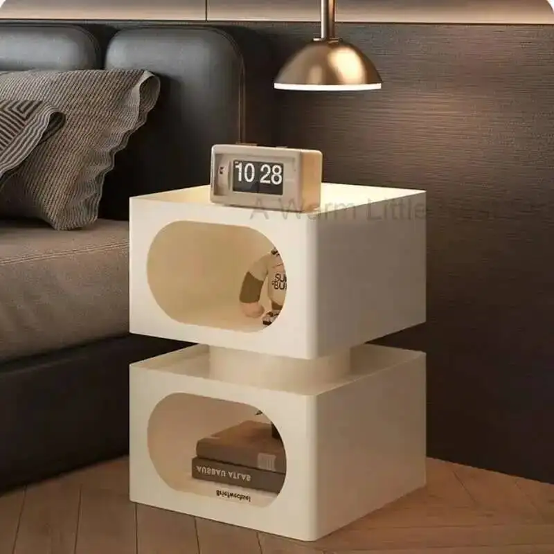 table room Modern sofa Bedside Living side table Corner Storage small coffee table Bedroom Iron art Night table luxury furniture