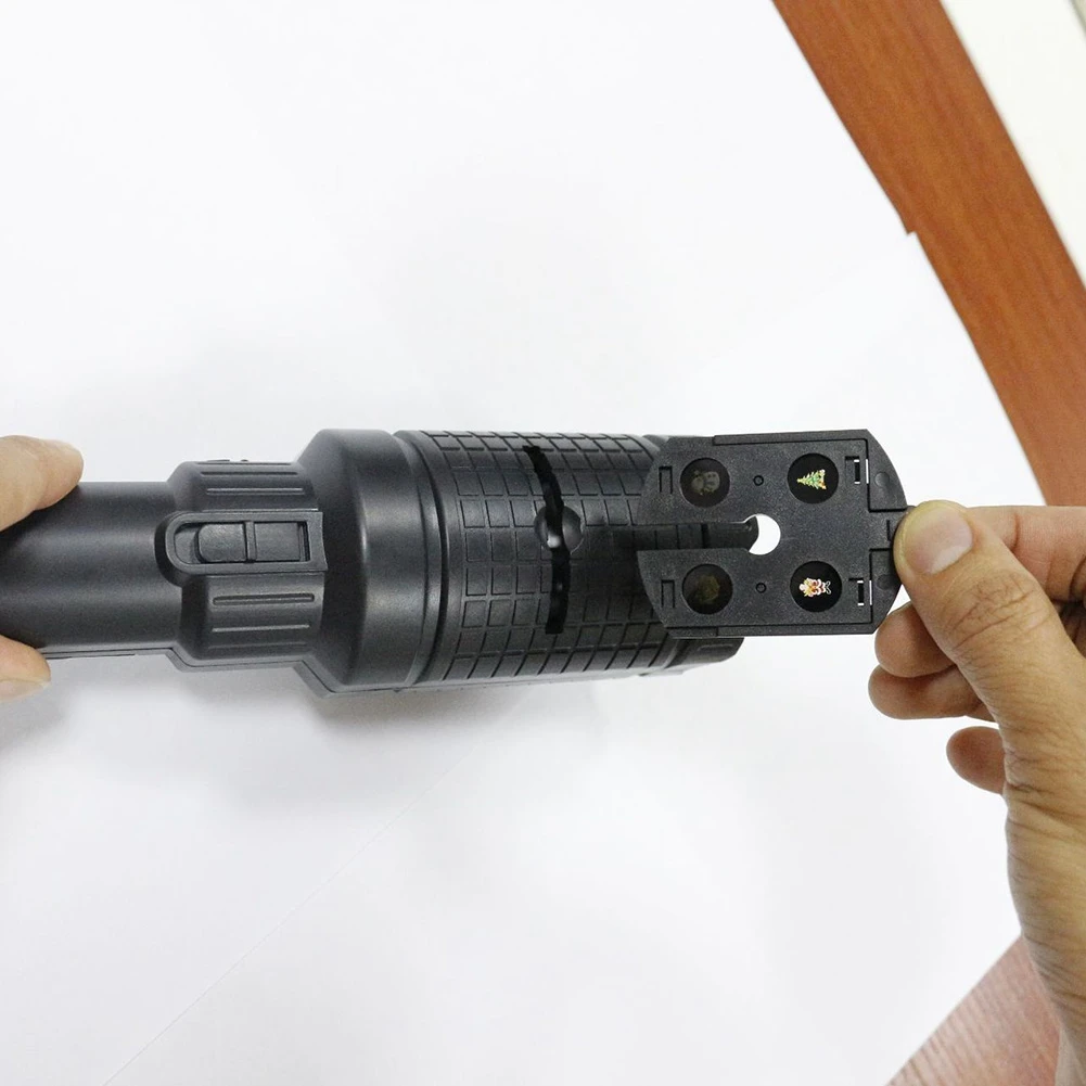 24-Hour Delivery Christmas Projection Lamp Flashlight Christmas Projection Lamp 12 Pattern Projection Lamp Halloween Projection