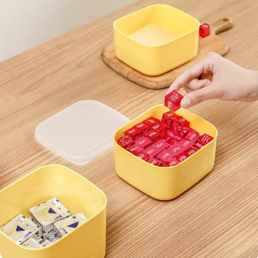 Quality Multipurpose Cheese Storage Box Plastic Space Saving Cheese Holder Food Grade Sliced Cheese Container Household